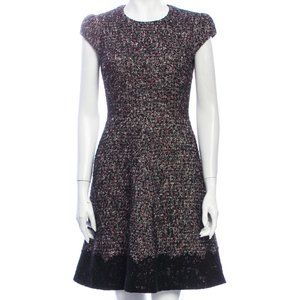 KAREN MILLEN Printed A-Line Dress Size UK 12 US 8